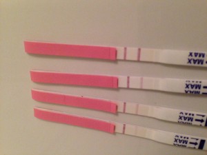 Ägglossningstester långsam stegring under tre dagar
